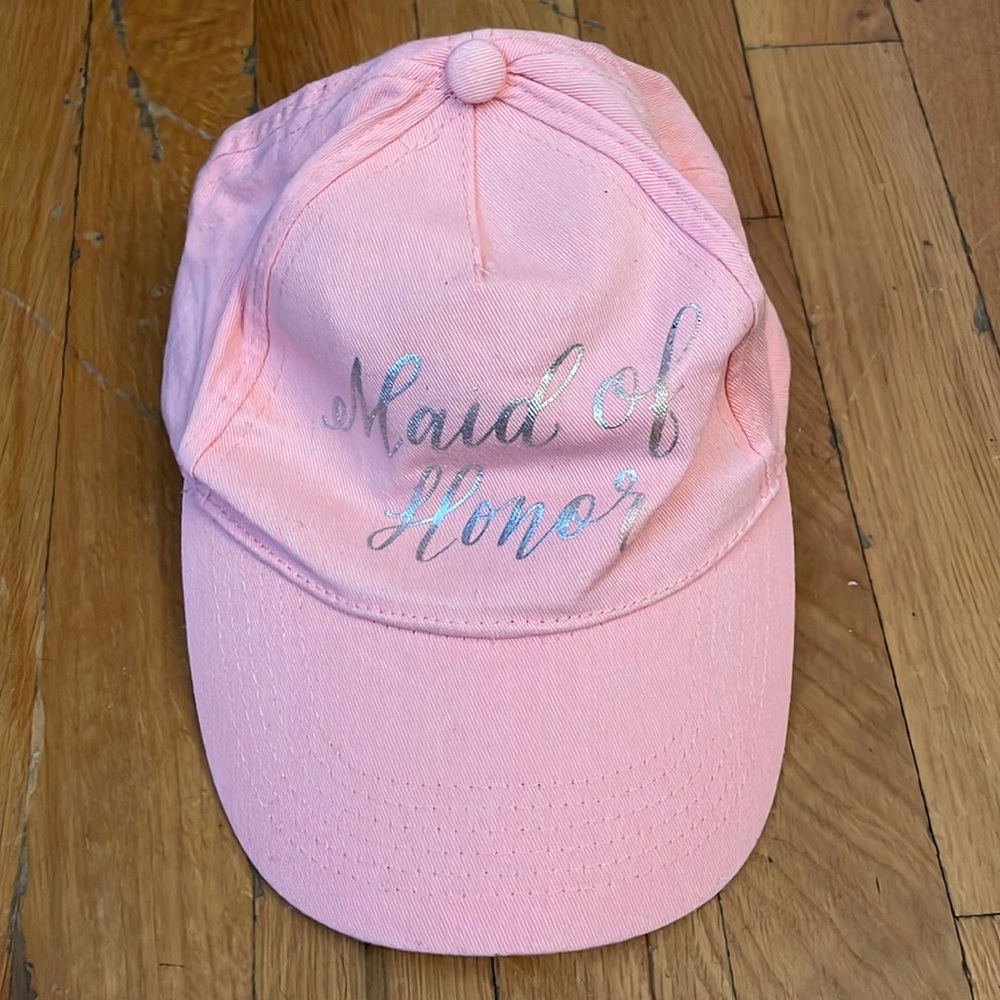Maid of Honor pink cap